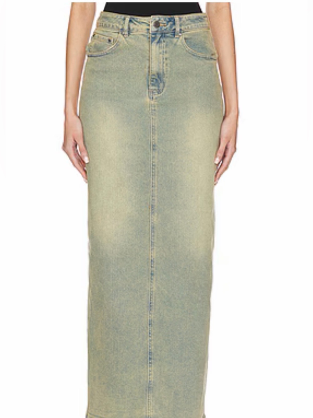 Amiri Maxi Skirt - Mellow Tint Wash